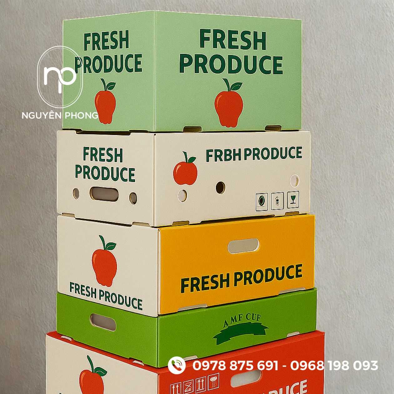 Những yếu tố cần lưu ý khi lựa chọn thùng carton cho trái cây